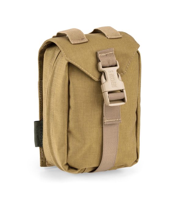 DEFCON 5 QUICK RELEASE MEDICAL POUCH COYOTE TAN